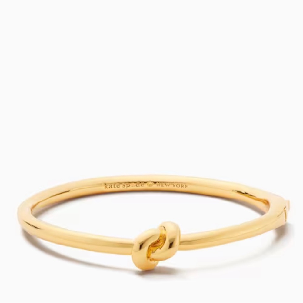 ♠️Kate Spade Sailor’s Knot Hinge Bangle.
